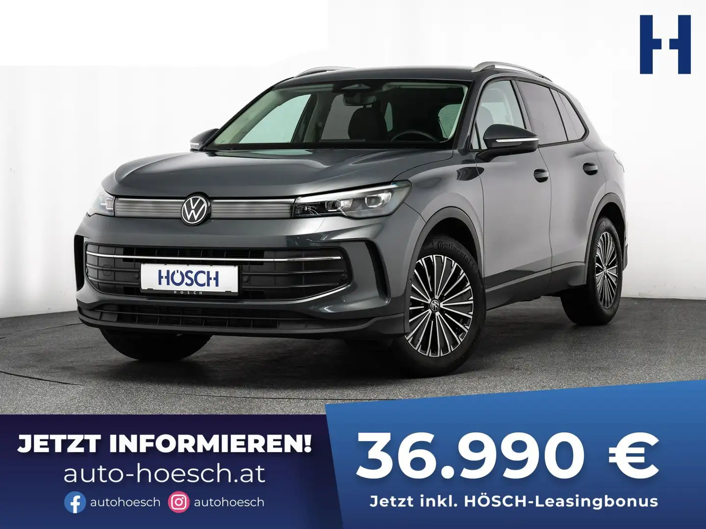 Volkswagen Tiguan Tiguan 1.5 eTSI Life DSG ACC AHK WINTERPAKET Grigio - 1