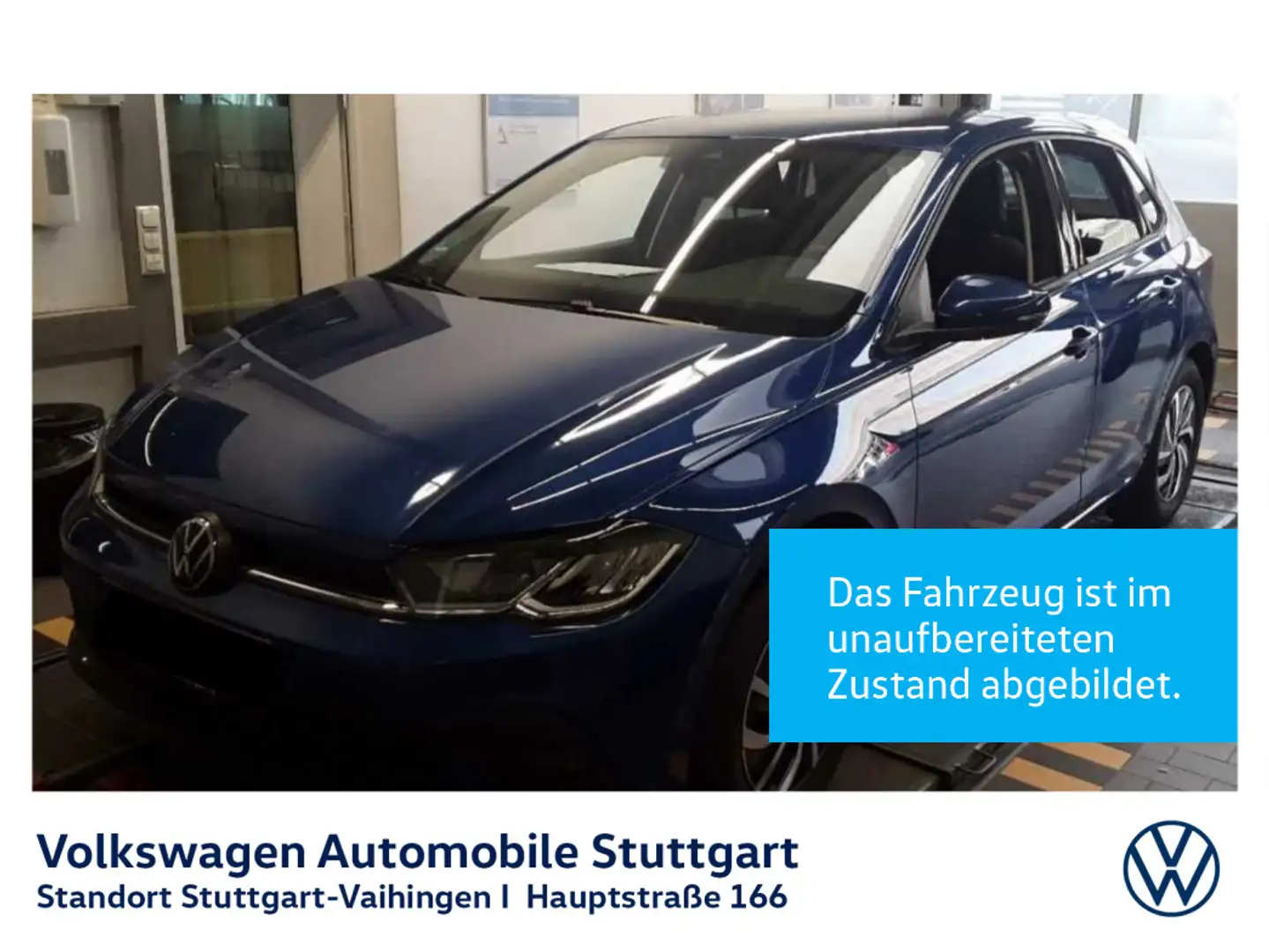 Volkswagen Polo 1.0 Life SHZ Navi Klima Bleu - 1