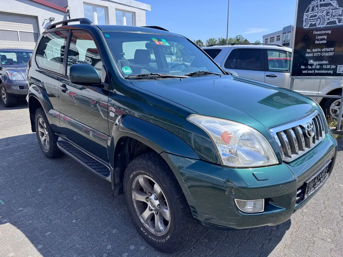 Toyota Land Cruiser 3.0 D-4D Automatik- Grün - 1