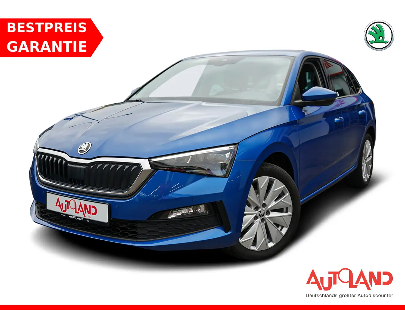 Skoda Scala 1.5 Navi Kamera AHK DAB LED Blau - 1