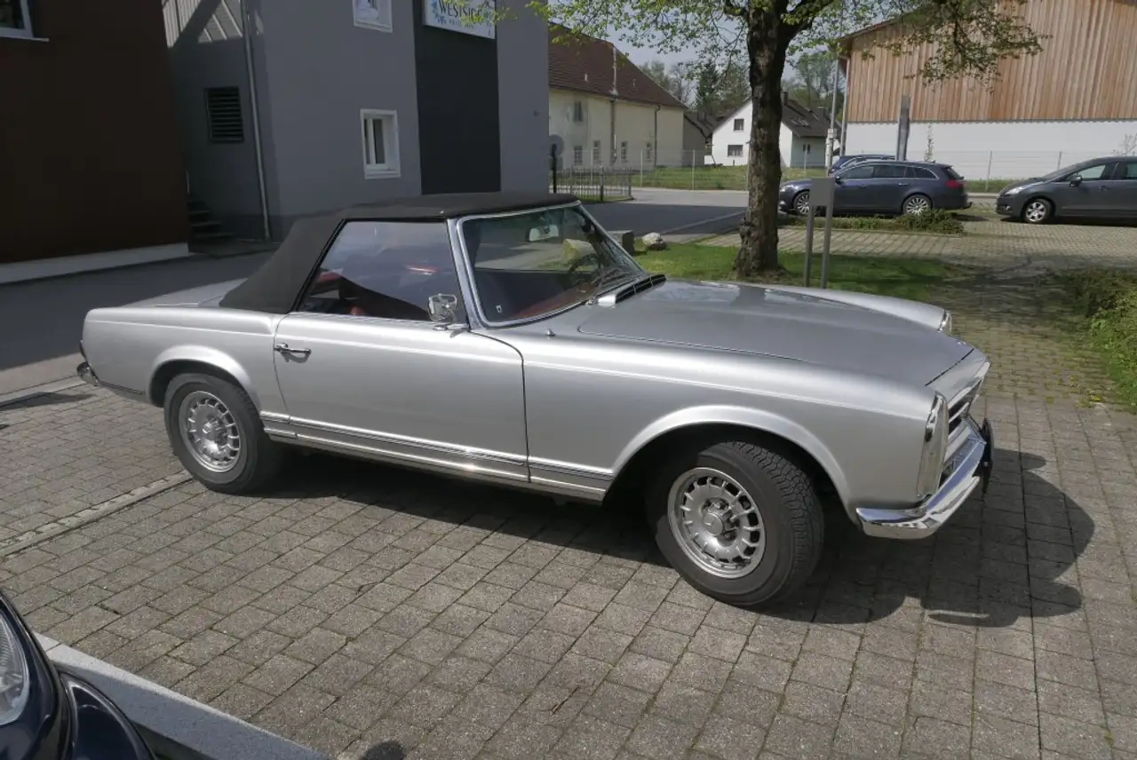 Mercedes-Benz SL 230 Cabrio mit Stoffdach und Hardtop, foto 7