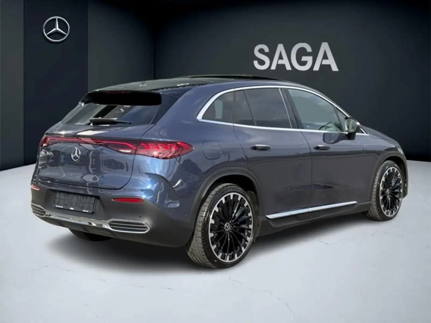 Mercedes-Benz EQE SUV 350+ AMG Line Toit Pano Burmester Bleu - 2