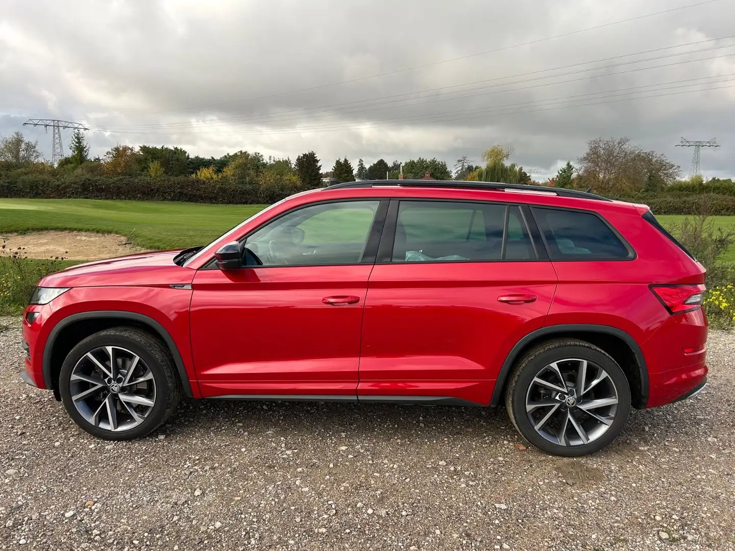 Skoda Kodiaq Sportline 4x4 DSG Pano VC AHK Standh. Rot - 2