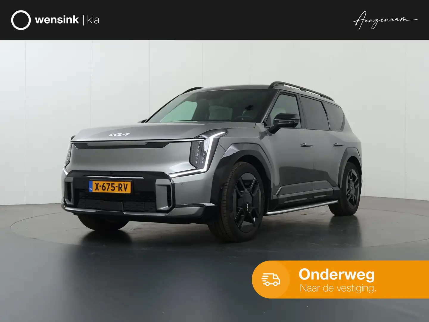 Kia EV9 Launch Edition GT-Line AWD 99.8 kWh | Trekhaak | 7 Grijs - 1