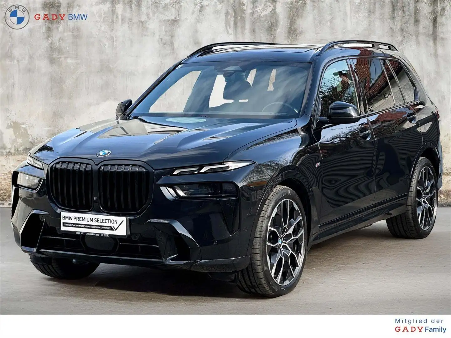 BMW X7 xDrive40d 48V Noir - 1