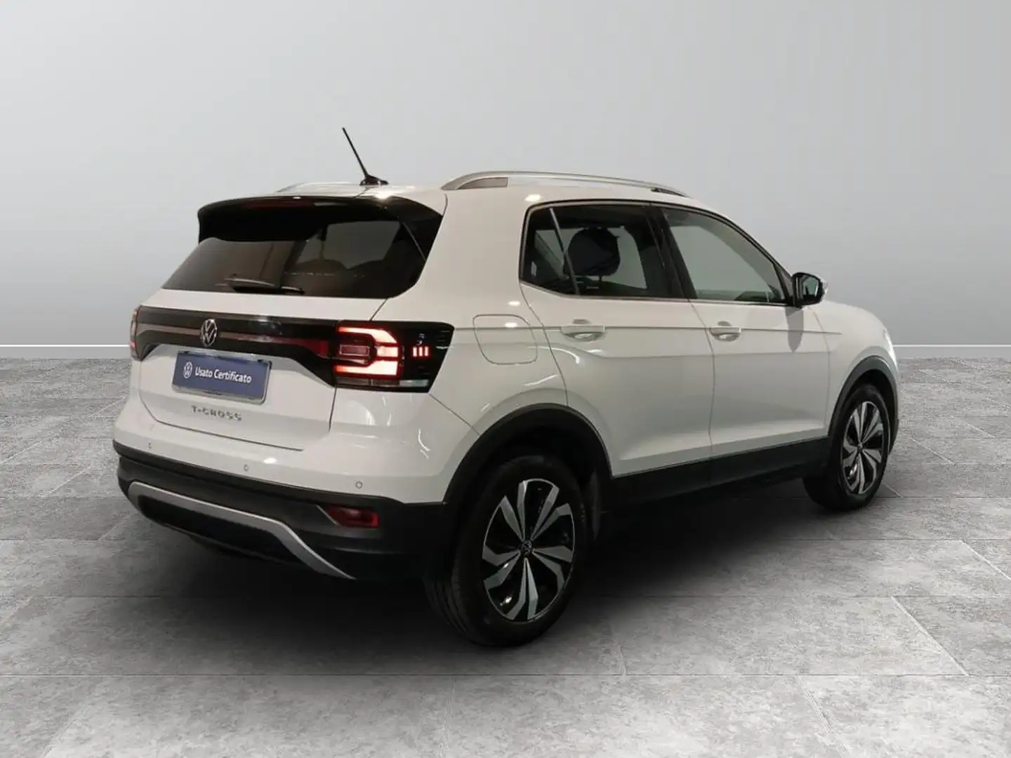 Volkswagen T-Cross 1.0 tsi Advanced 110cv Blanc - 2
