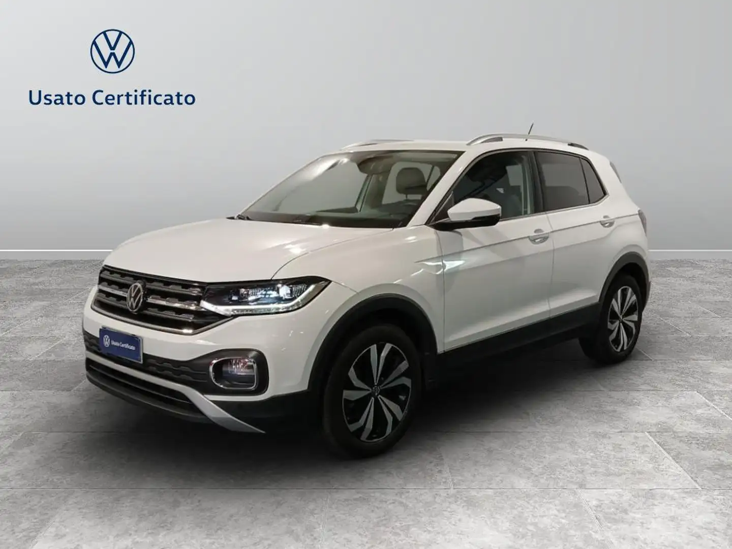 Volkswagen T-Cross 1.0 tsi Advanced 110cv Blanc - 1