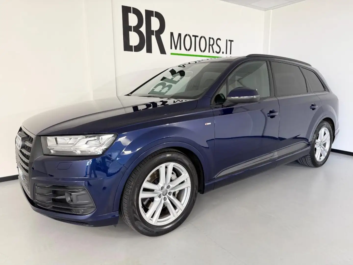 Audi Q7 50 TDI quattro tiptronic 7 posti S Line Sline Blu/Azzurro - 1