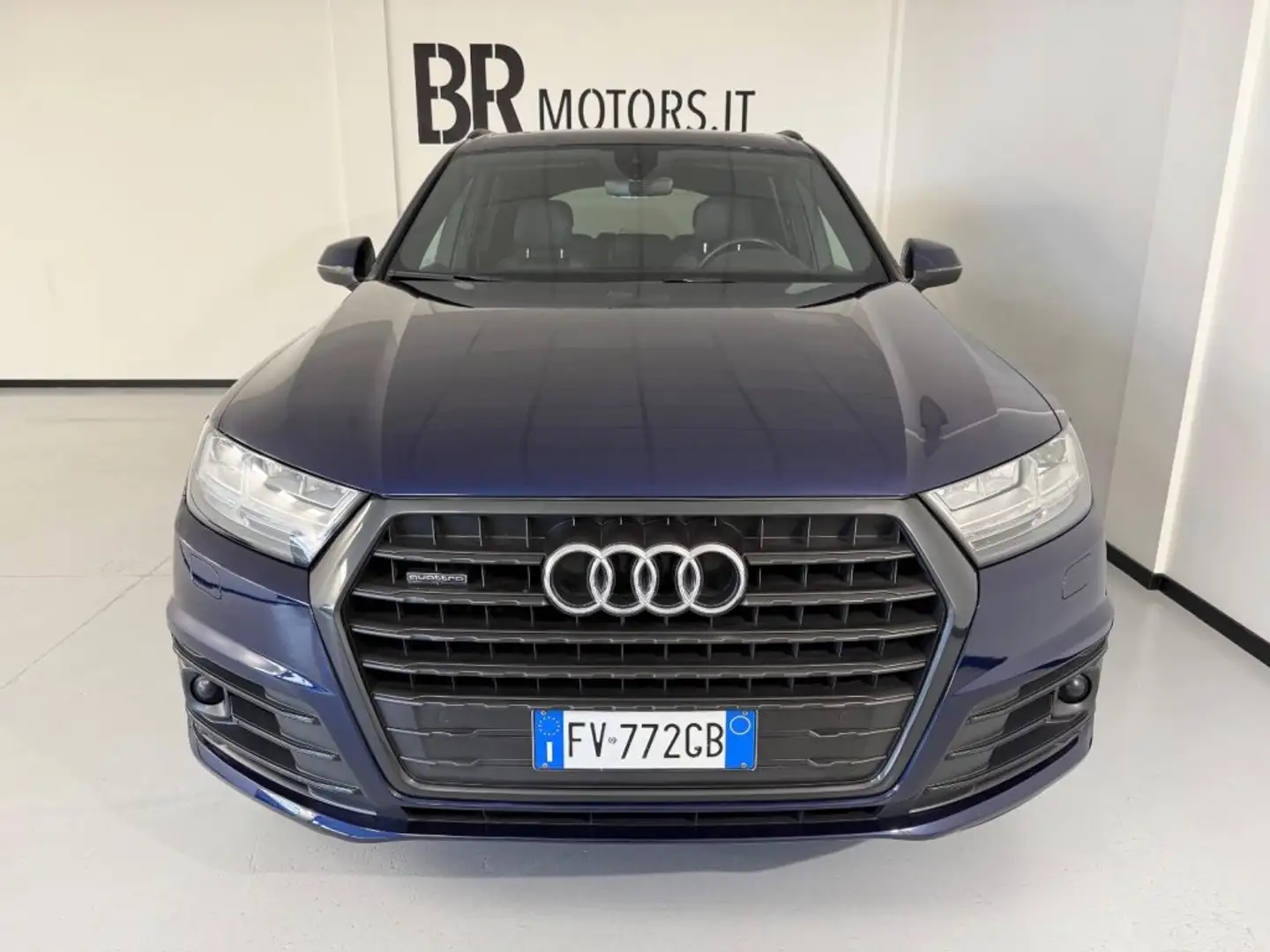 Audi Q7 50 TDI quattro tiptronic 7 posti S Line Sline Blu/Azzurro - 2