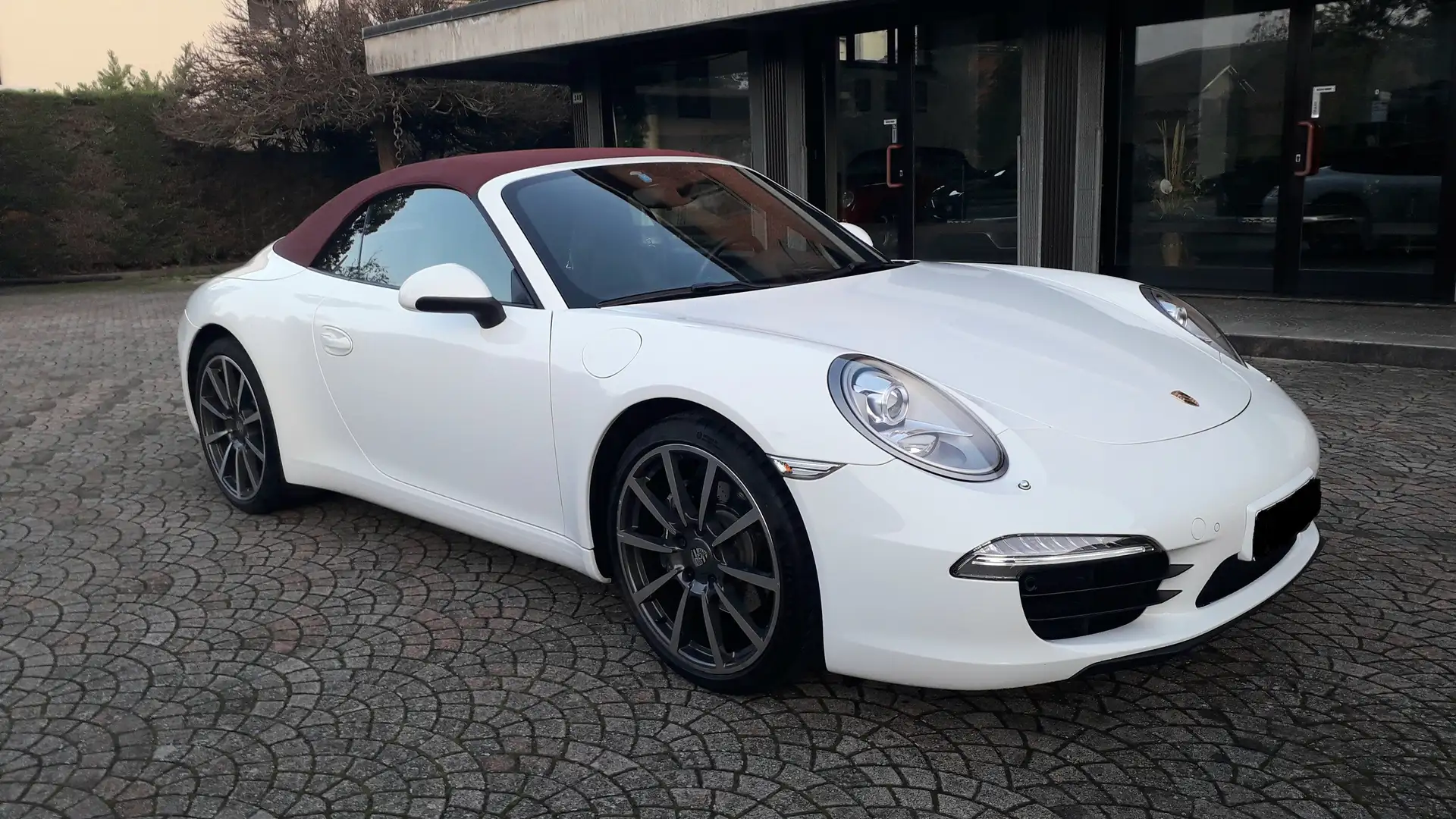 Porsche 991 cabriolet pdk cv 350   DISPONIBILE ! Blanc - 1