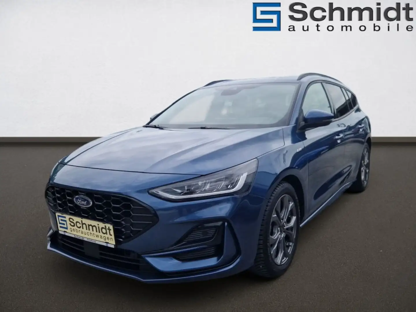 Ford Focus ST-Line Tra. 1,0 EBoost 125PS MHEV M6 F Bleu - 1