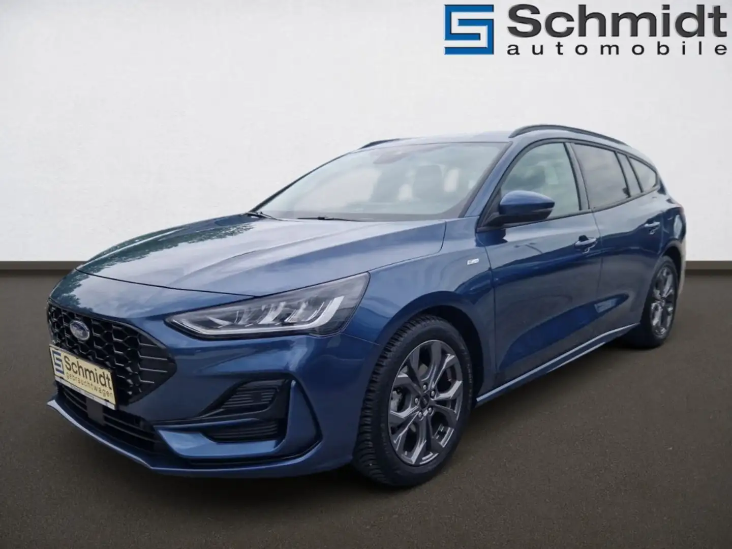 Ford Focus ST-Line Tra. 1,0 EBoost 125PS MHEV M6 F Bleu - 2