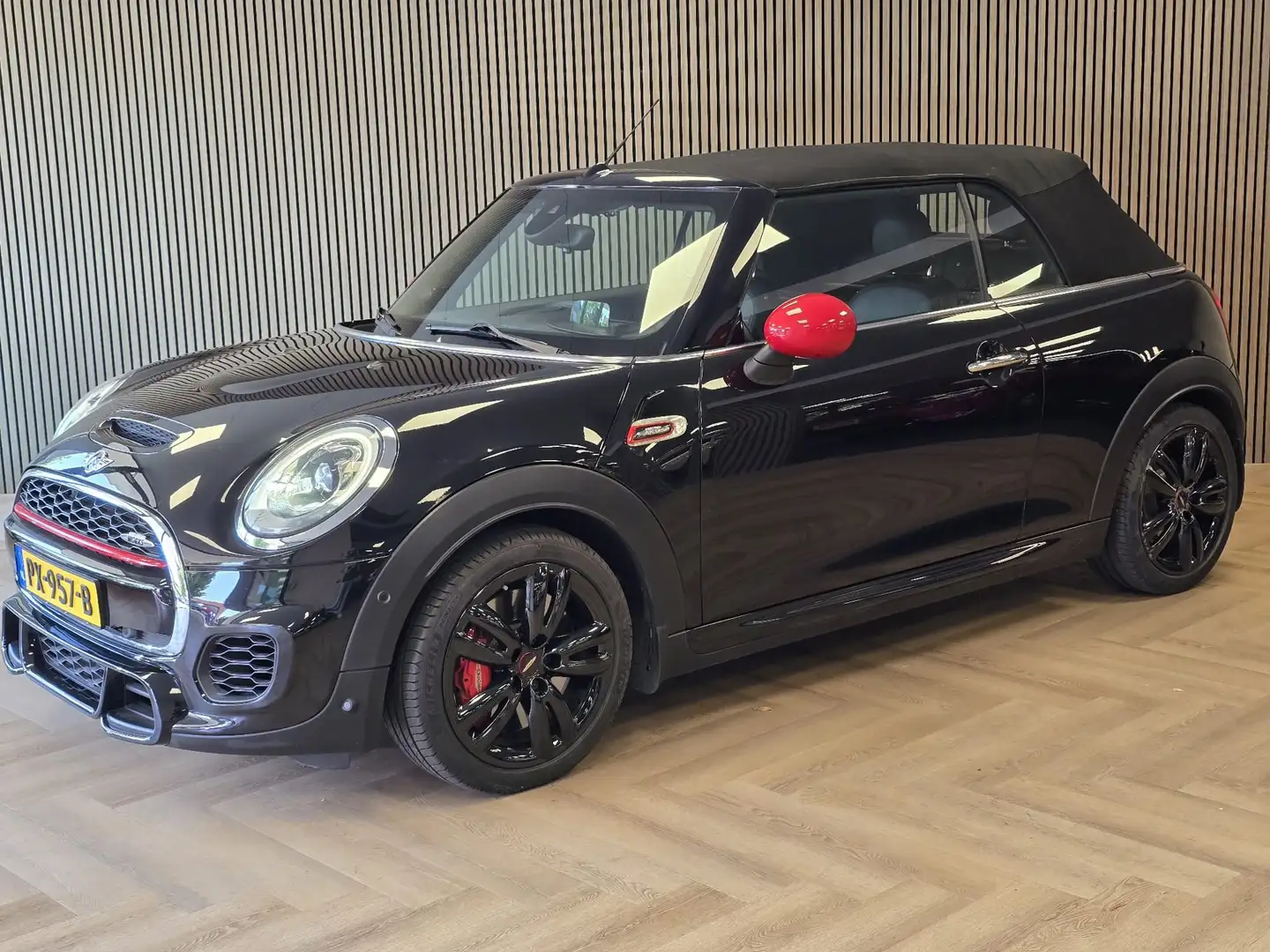 MINI John Cooper Works Cabrio Mini 2.0 Chili JCW CABRIO AUTOMAAT NAVI ADAPT CRUI Negro - 1