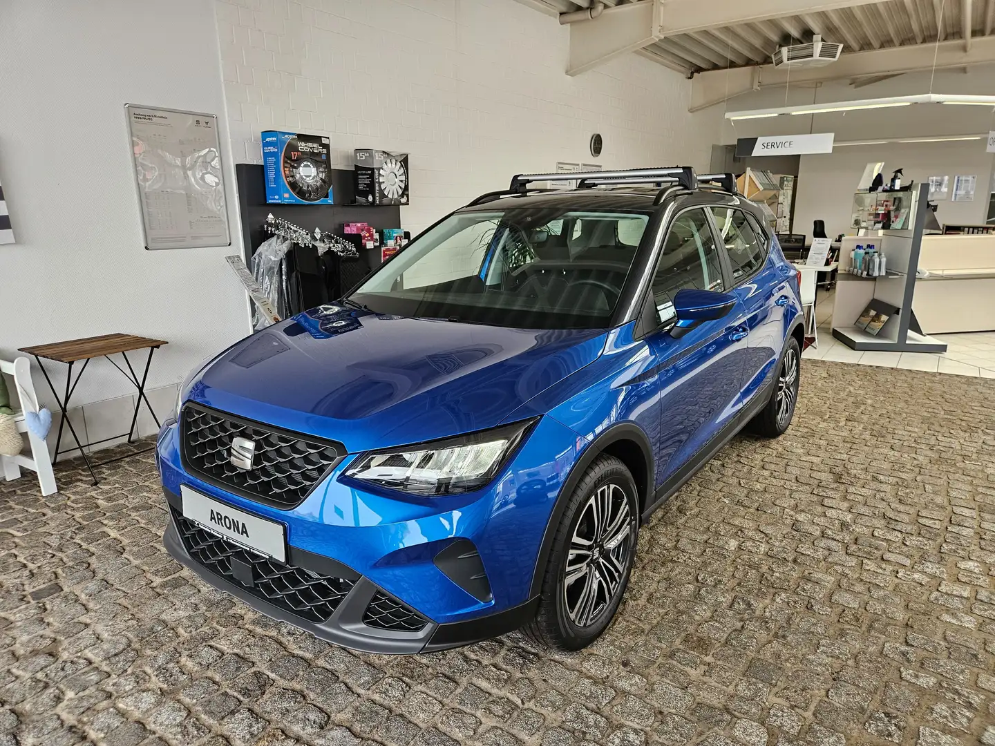 SEAT Arona 1.0 TSI Style *Navi, FullLink, Climatronic, LED* Azul - 1