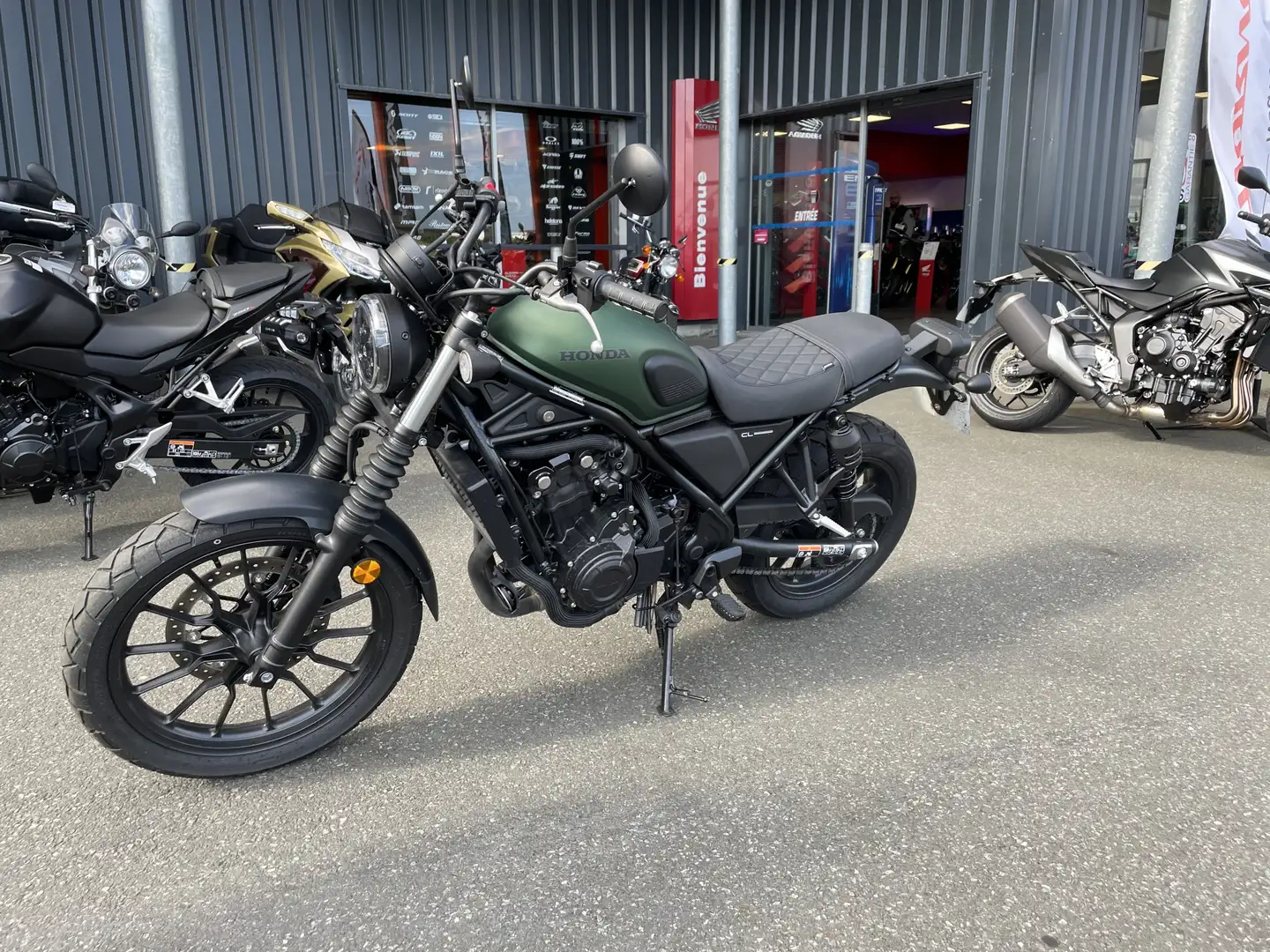 Honda CL 500 Verde - 1