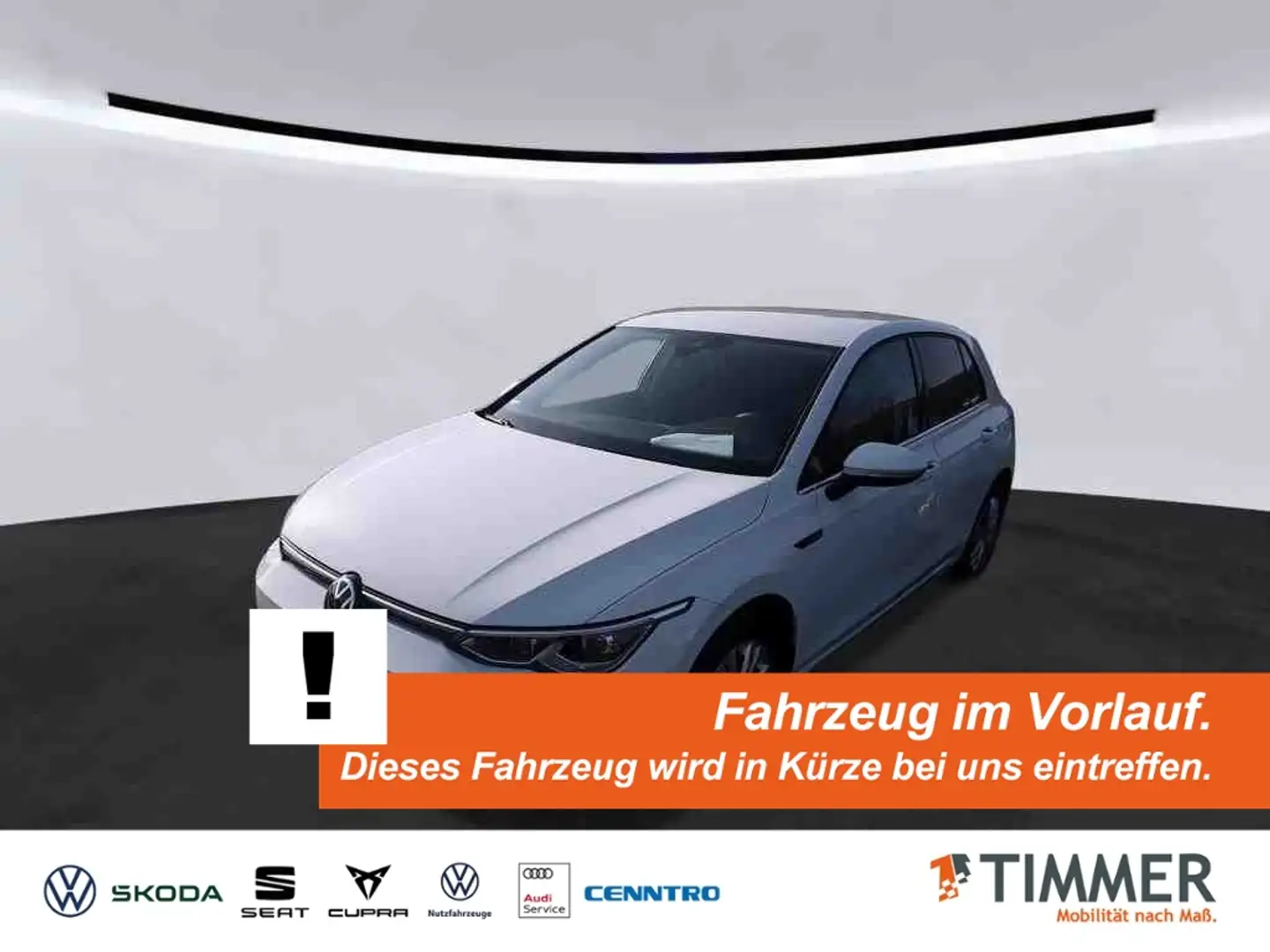 Volkswagen Golf VIII 1.5 TSI STYLE *LED *LM18" *ACC *APP *SHZ *DA Weiß - 1
