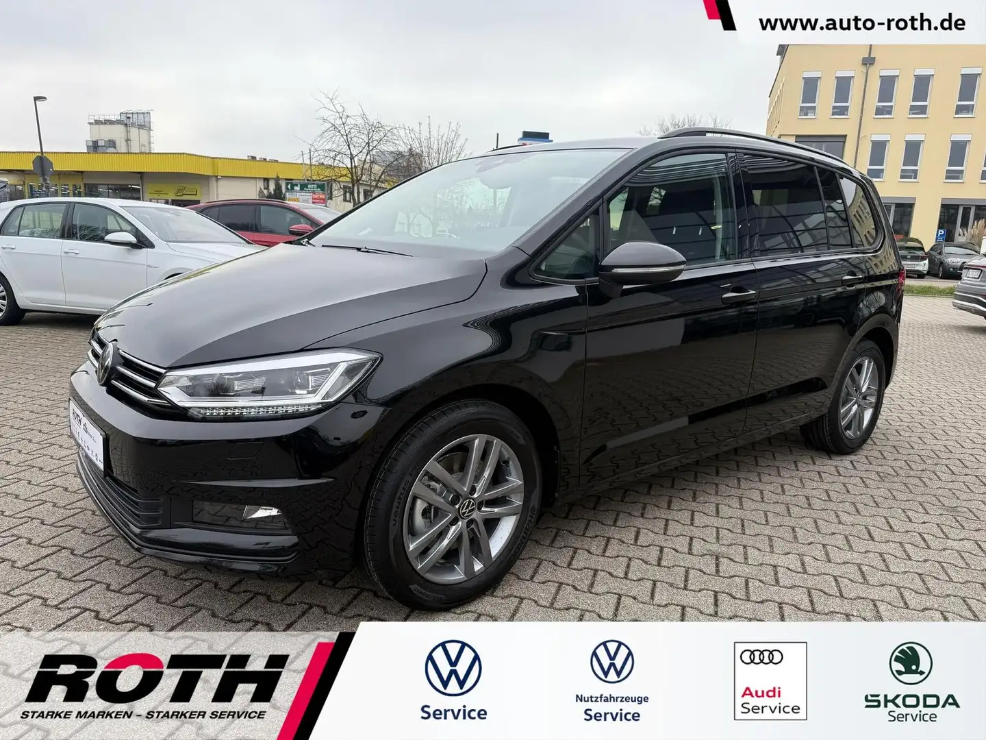 Volkswagen Touran 1.5 TSI DSG Navi*LED*Kamera*ACC*Navi*Alu* Schwarz - 1