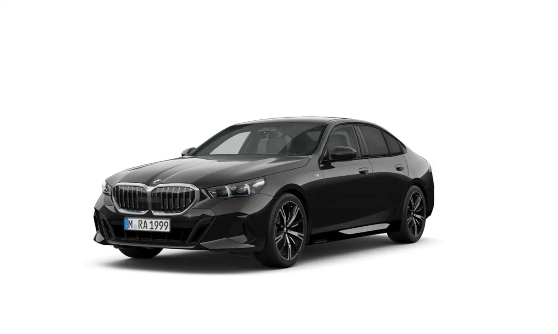 BMW 520 5 Serie 520i Zwart - 1