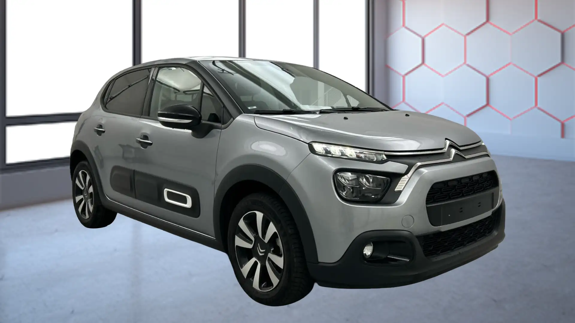 Citroen C3 PureTech 110 Max NAVI KAMERA Grau - 2