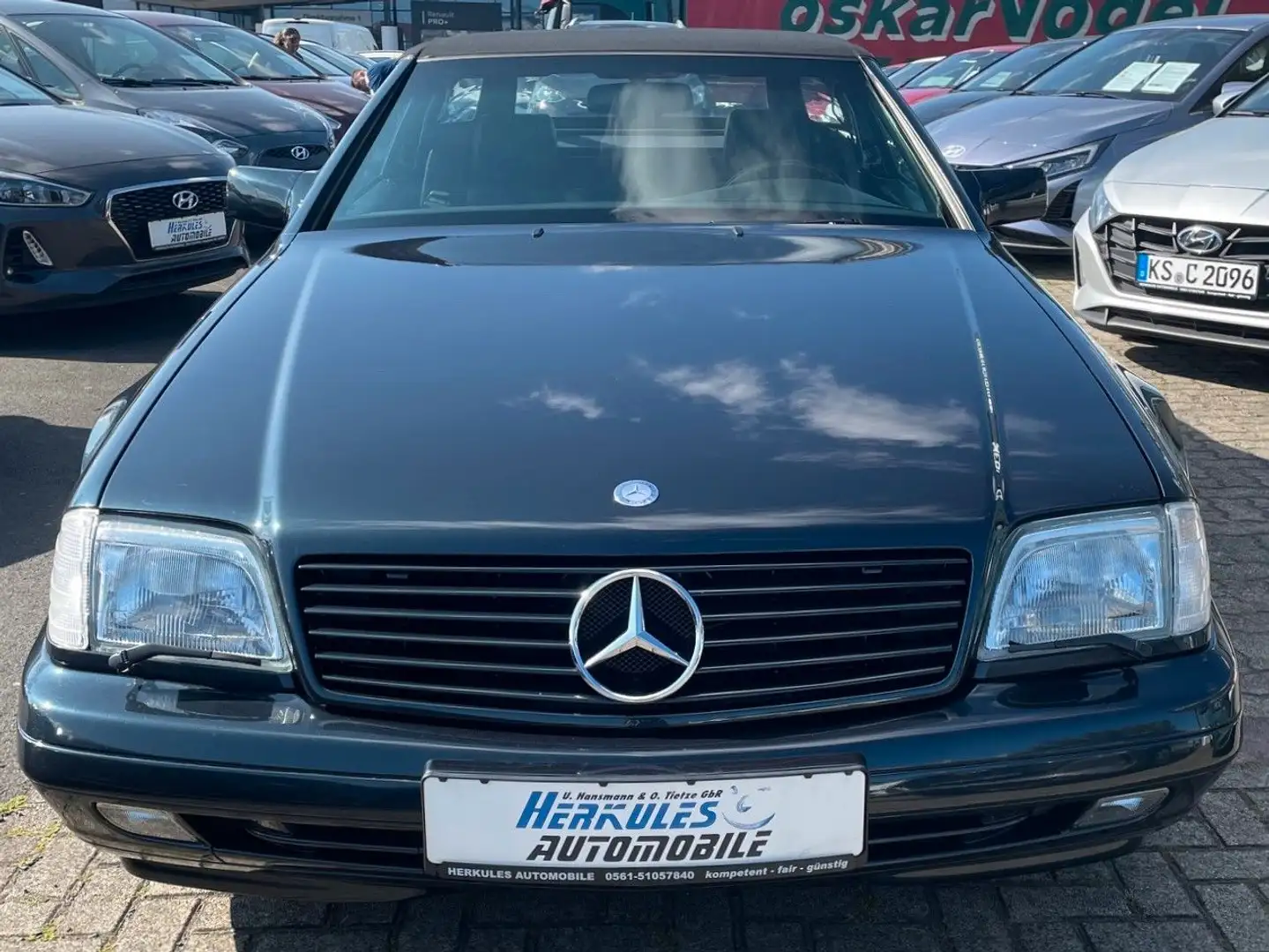 Mercedes-Benz SL 500 V8 Cabrio Softtop/Hardtop/Memory-Sitze Blauw - 2