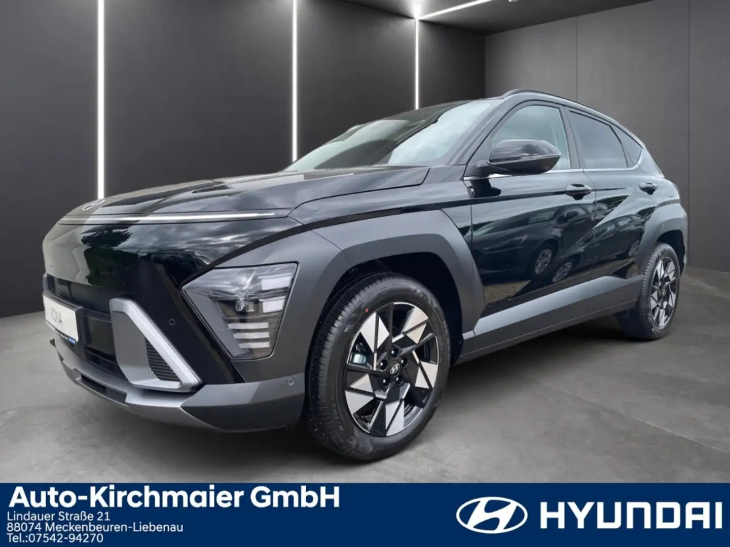 Hyundai KONA Prime 2WD 1.6 T-GDI 360Kamera LED ACC El.Heckklapp Schwarz - 1