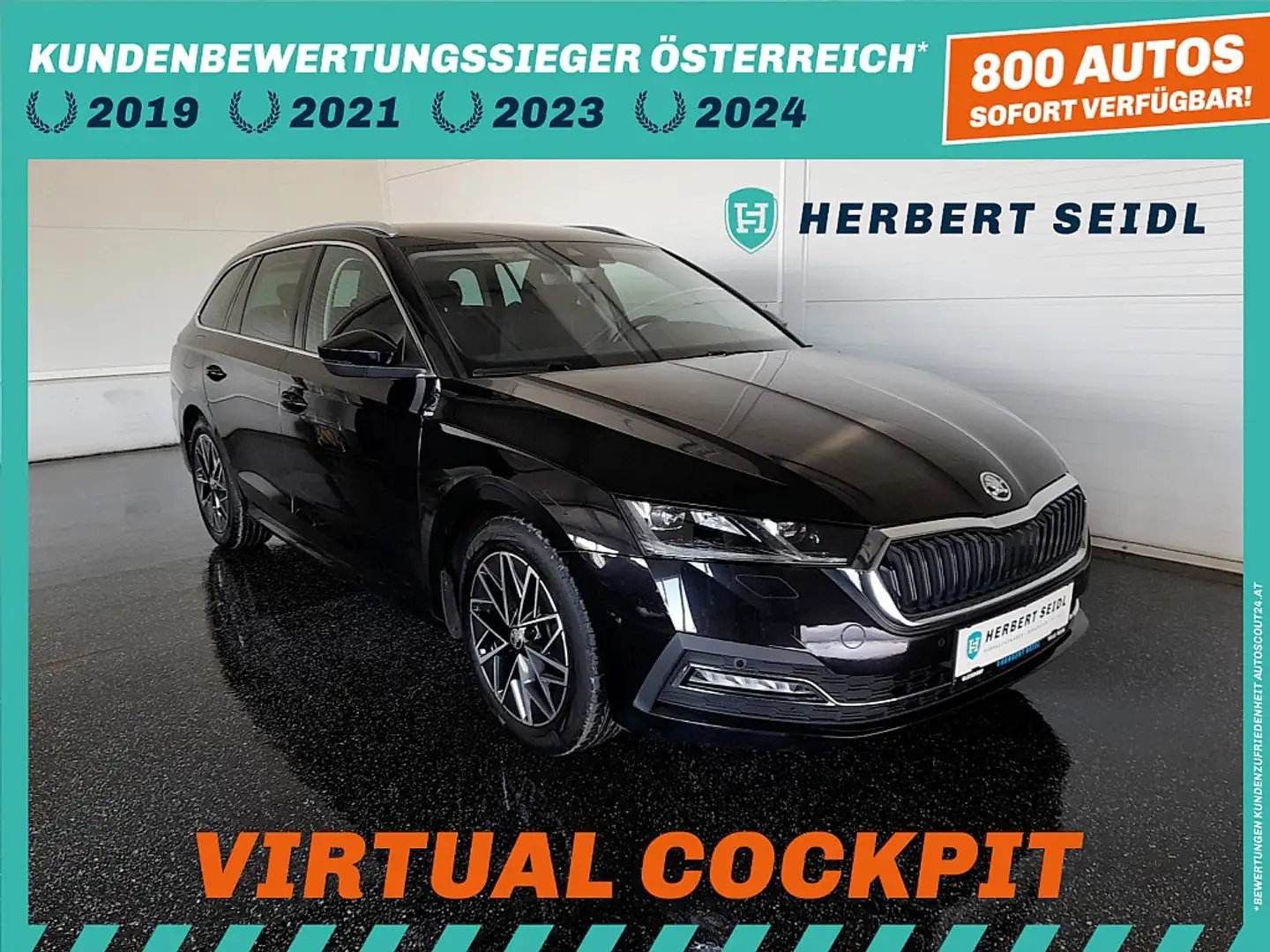 Skoda Octavia Combi FIRST ED 2,0 TDI DSG *MATRIX-LED / SPORTF... Schwarz - 1