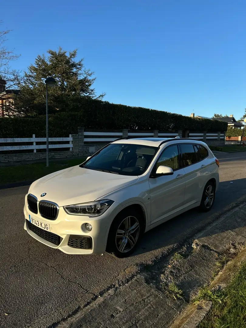 BMW X1 X1 xDrive 20dA Blanco - 1