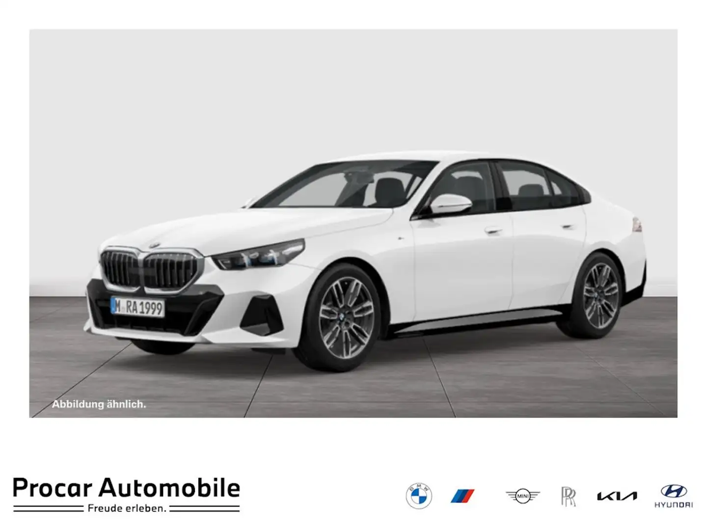 BMW 520 d MSport + H/K +  LED + PA + DA + 19" Alb - 1