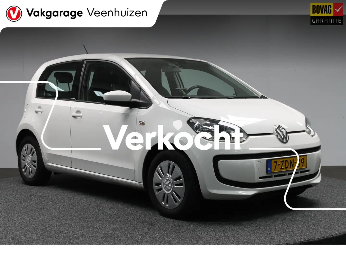 Volkswagen up! 1.0 move up! BlueMotion|Rijklaar prijs|Navi|Airco Weiß - 1