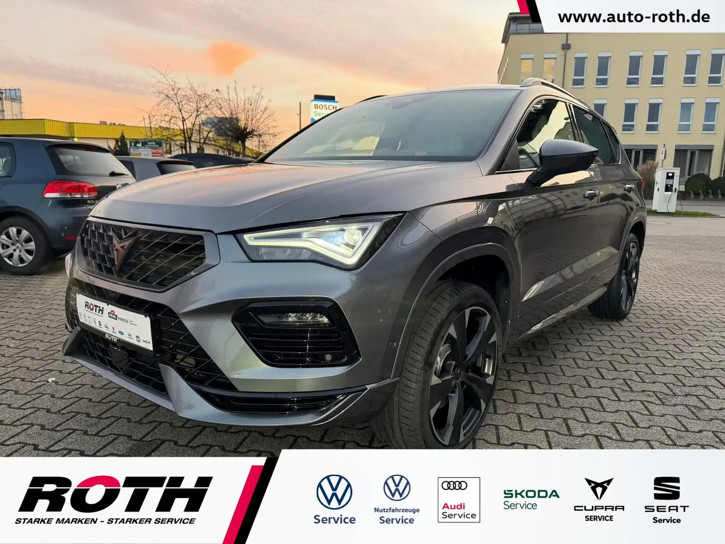 CUPRA Ateca Ateca 2.0 TSI 4Drive MJ 26 LED*PANO*AHK*Kamera* Gris - 1