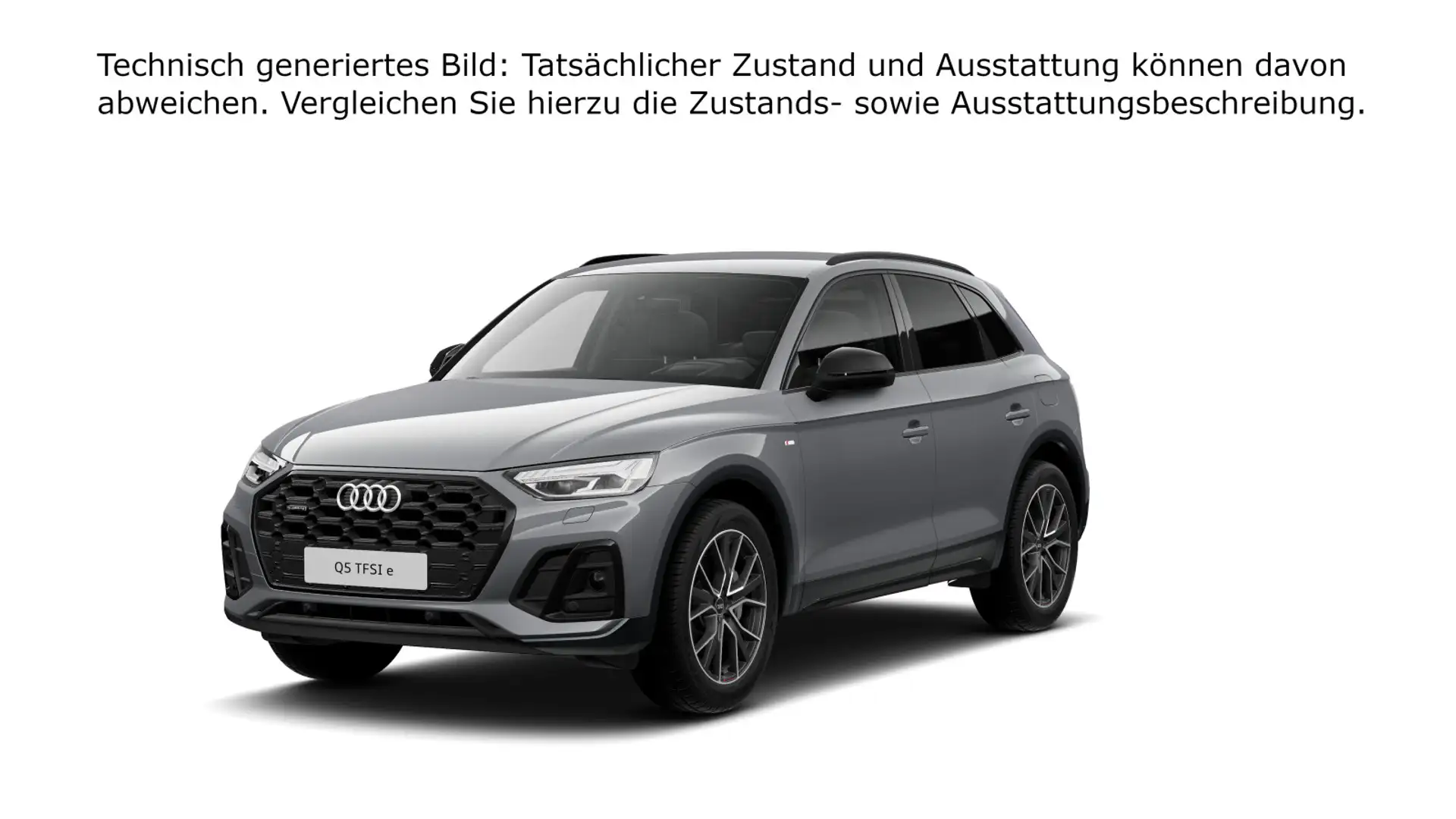 Audi Q5 S line 55TFSI e quattro S tronic Grau - 2
