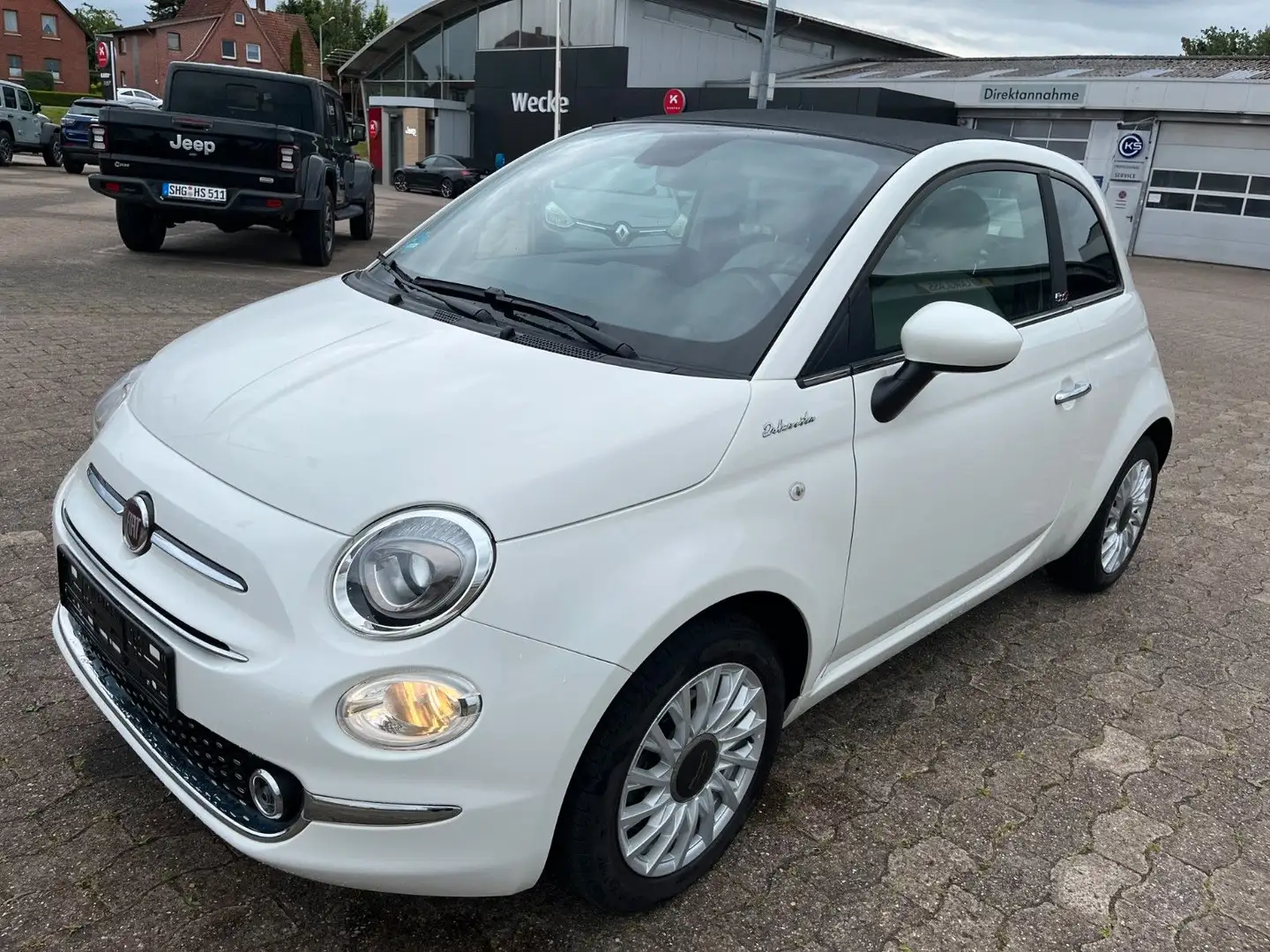 Fiat 500C DolceVita *SCHICK +TOP Zustand* Blanc - 2