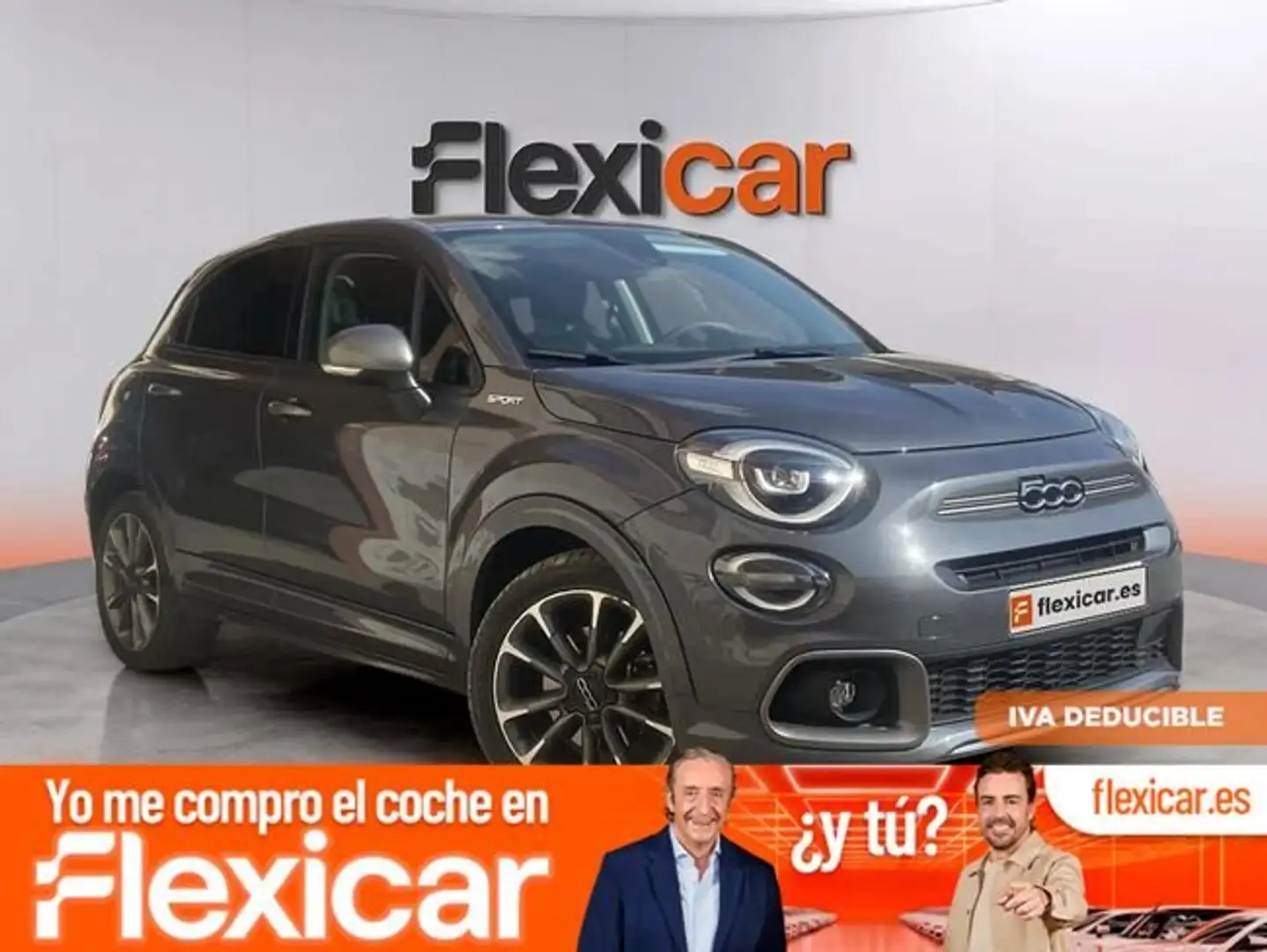 Fiat 500X 1.5 Hybrid 97kW (130cv) DCT Gris - 1