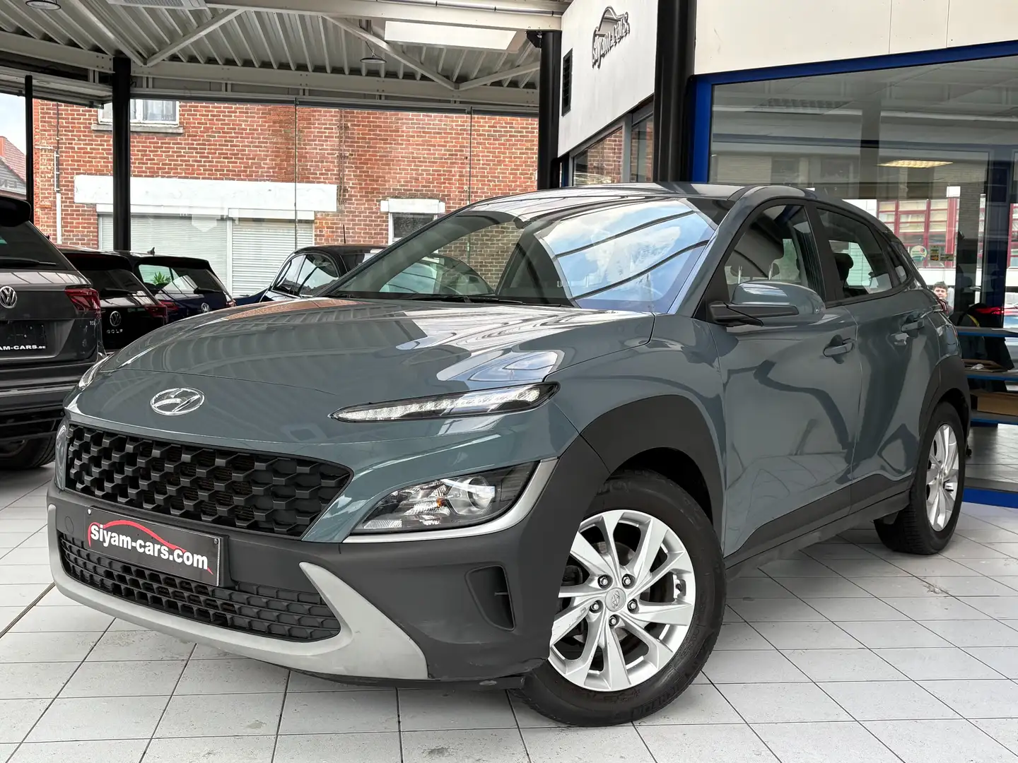 Hyundai KONA Kona 1.0 T-GDi *CARPLAY * CAMERA * CARNET * Gris - 1