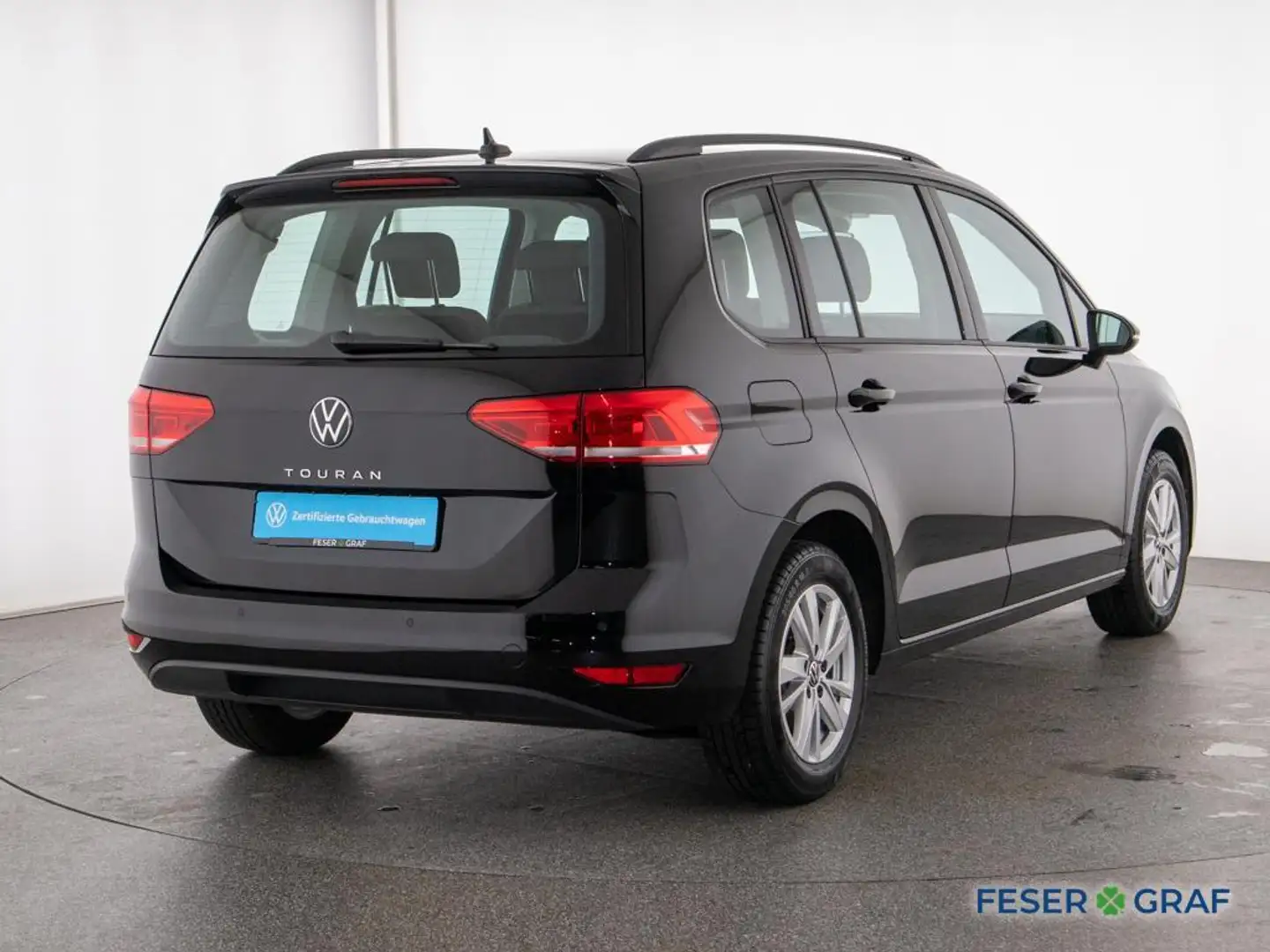 Volkswagen Touran 1.5 TSI Comfortline 7-Sitze / ACC / DAB / Navigati Schwarz - 2