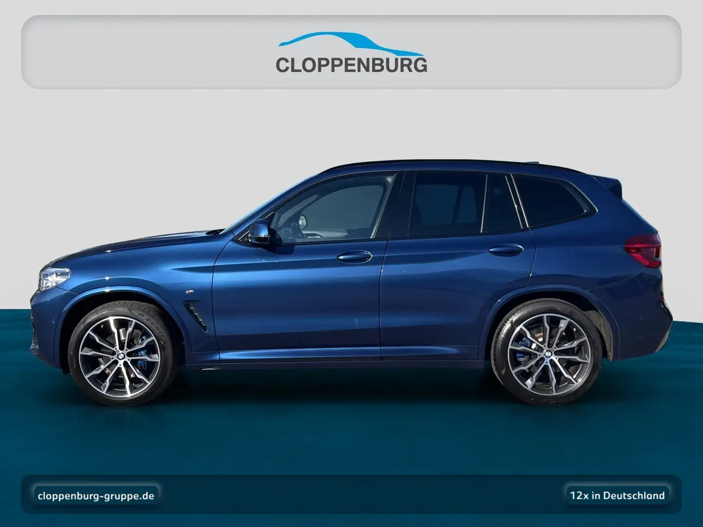 BMW X3 M 40d M Sportpaket Navi+E.Sitze Memo.+SHZ+HiFi Blau - 2