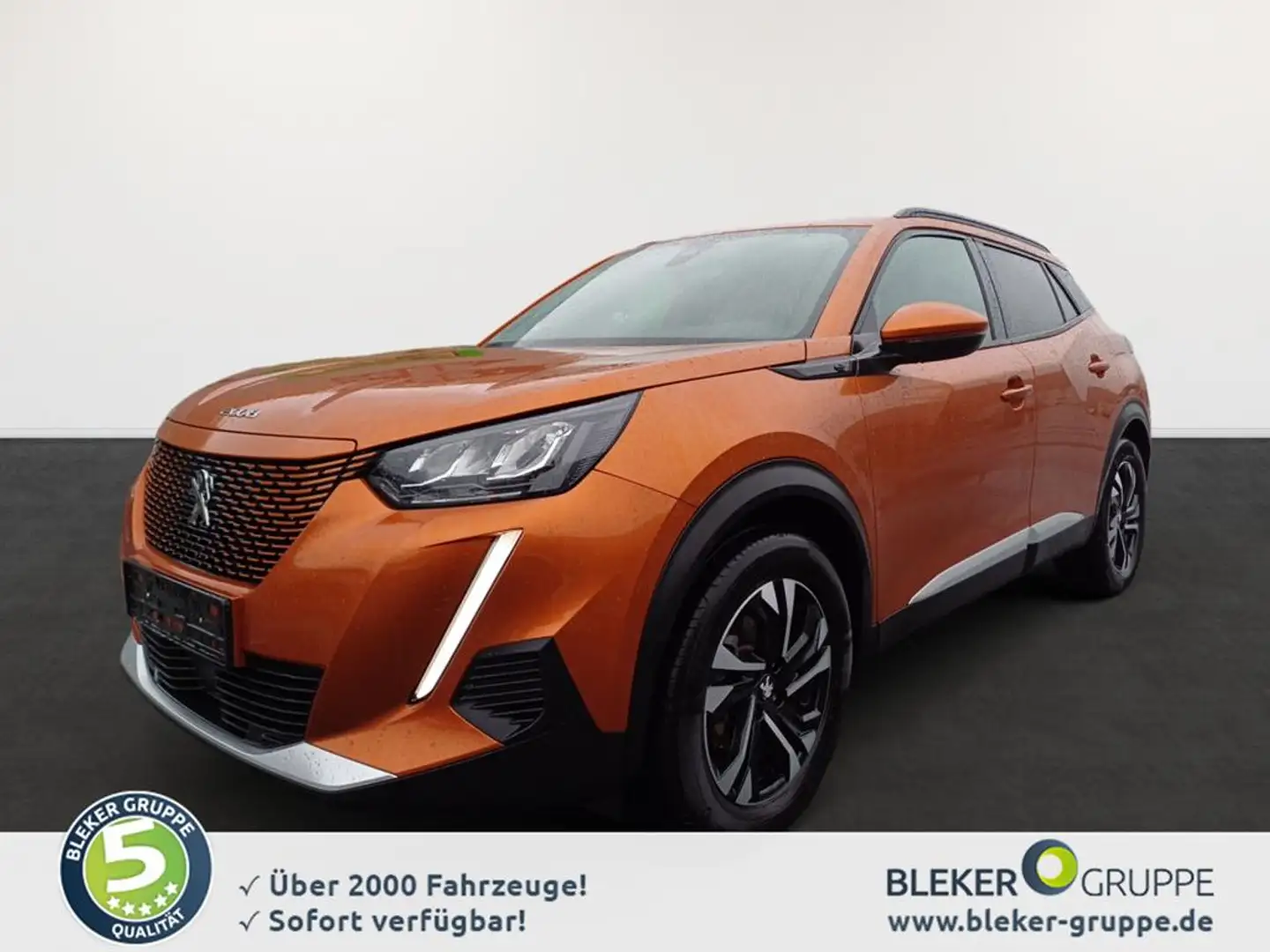 Peugeot e-2008 136 Allure Orange - 1