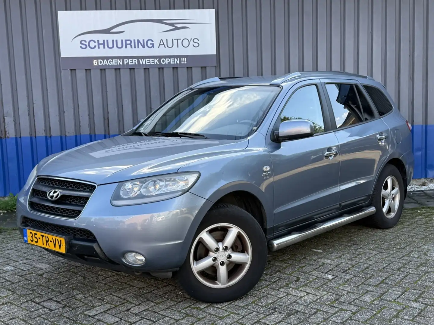 Hyundai SANTA FE 2.2 CRDi 4WD Style exportprice! Bleu - 1