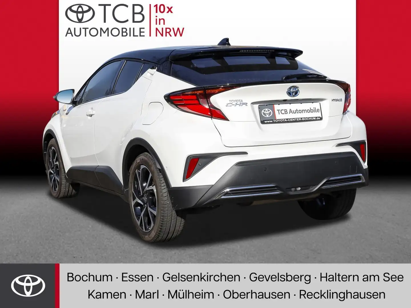 Toyota C-HR 2.0 Hybrid Lounge NAVI SHZ PDC KLIMA BT ZV Wit - 2