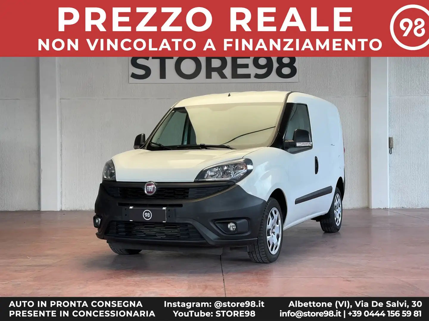 Fiat Doblo Cargo 1.3 MJT 95cv *ALLESTIMENTO SORTIMO* Bianco - 1