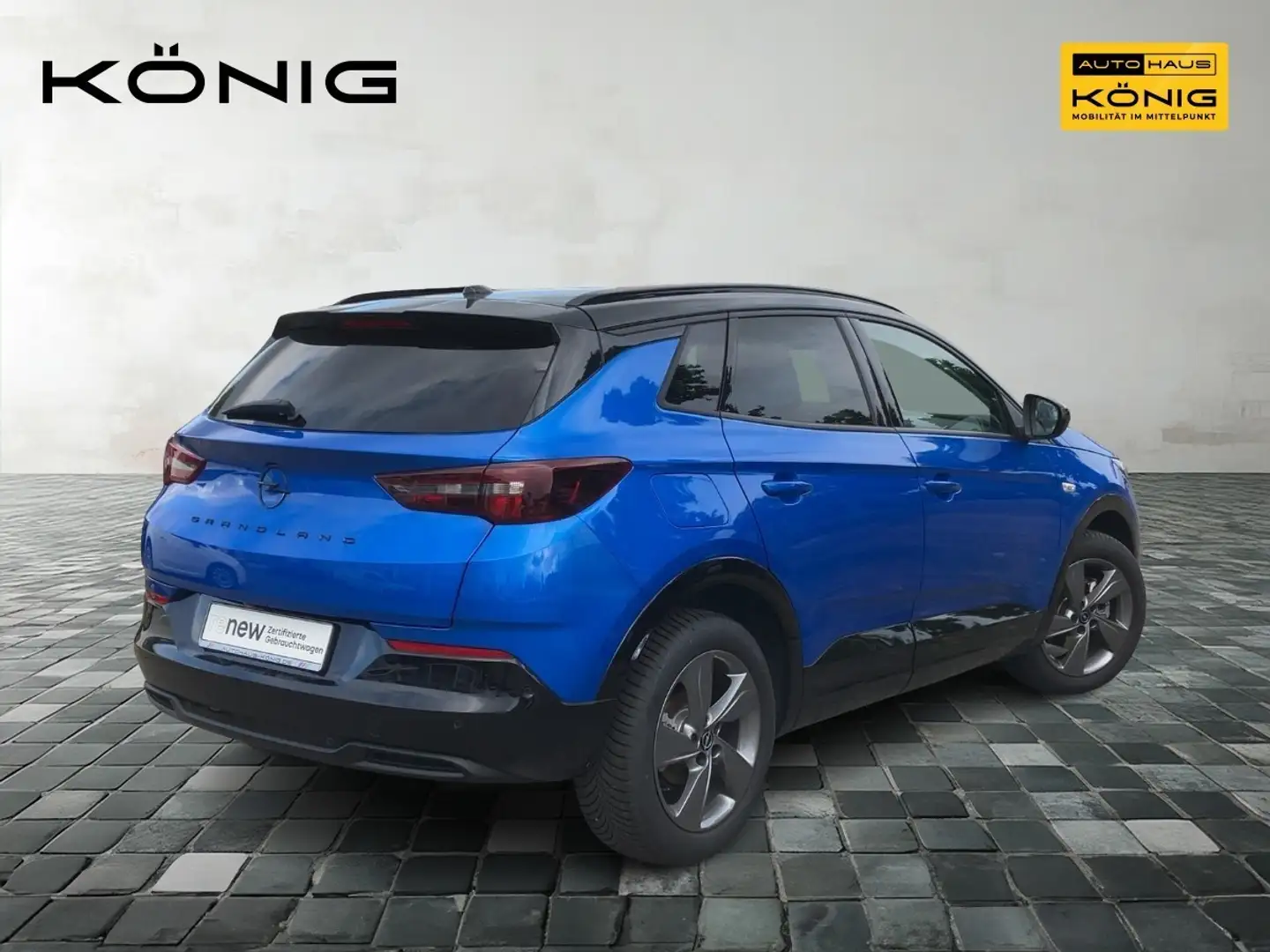 Opel Grandland X X GS Alcantara-Allwetterreifen Blau - 2