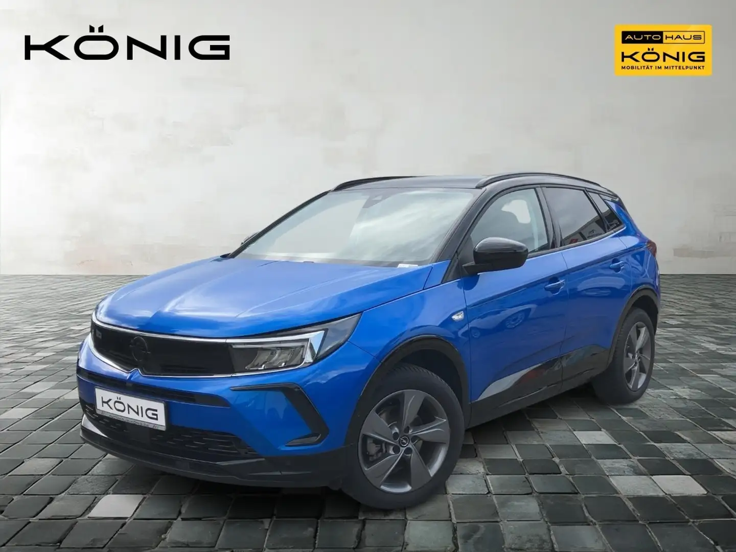 Opel Grandland X X GS Alcantara-Allwetterreifen Blau - 1