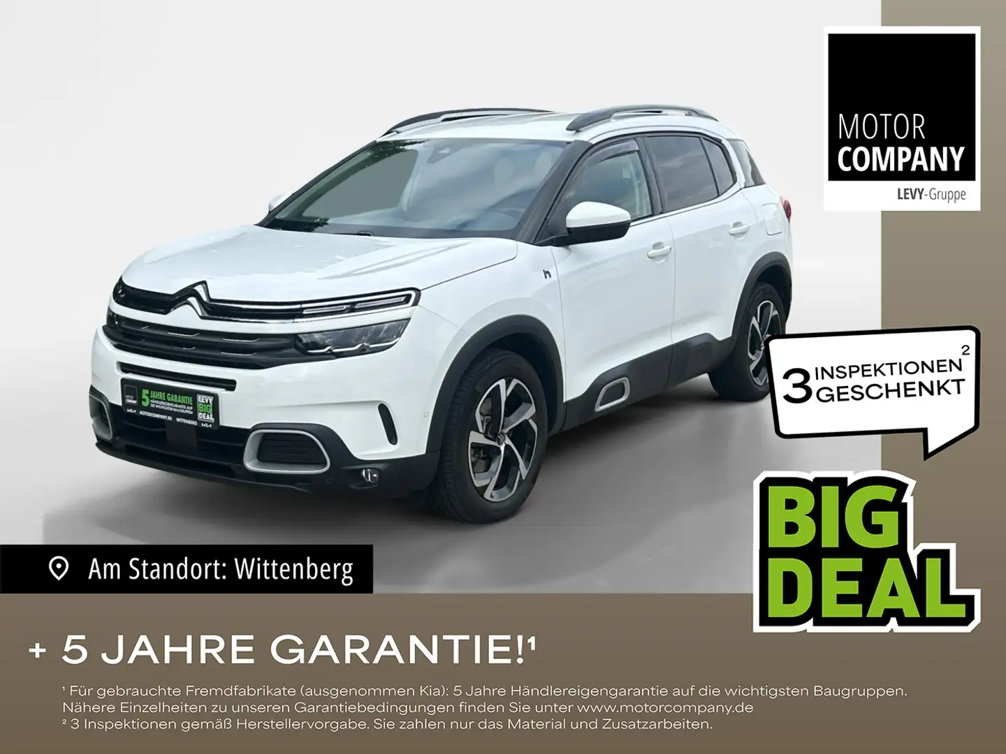 Citroen C5 Aircross Hybrid 225 plug in LED*Drive Assist* Weiß - 1