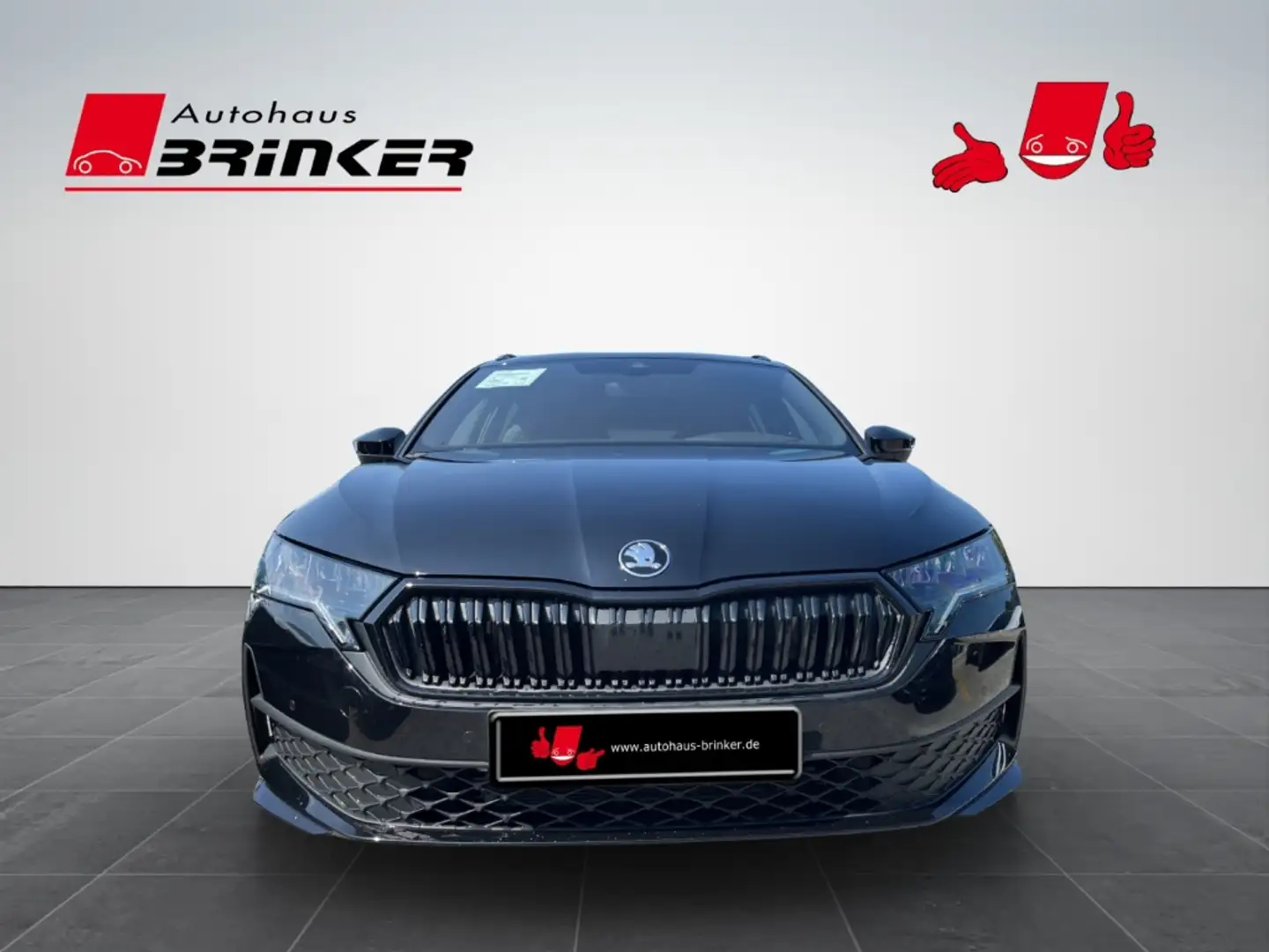 Skoda Octavia Combi 1.5 TSI mHEV 110 kW Sportline HUD-AHK Schwarz - 2
