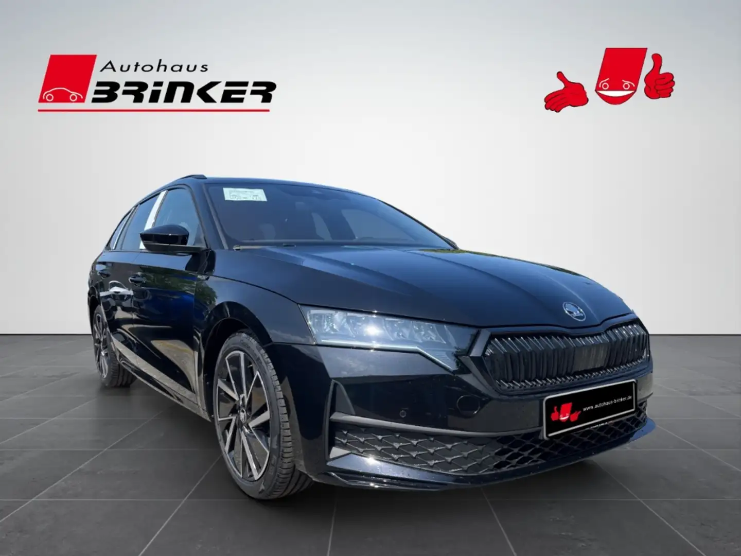 Skoda Octavia Combi 1.5 TSI mHEV 110 kW Sportline HUD-AHK Schwarz - 1