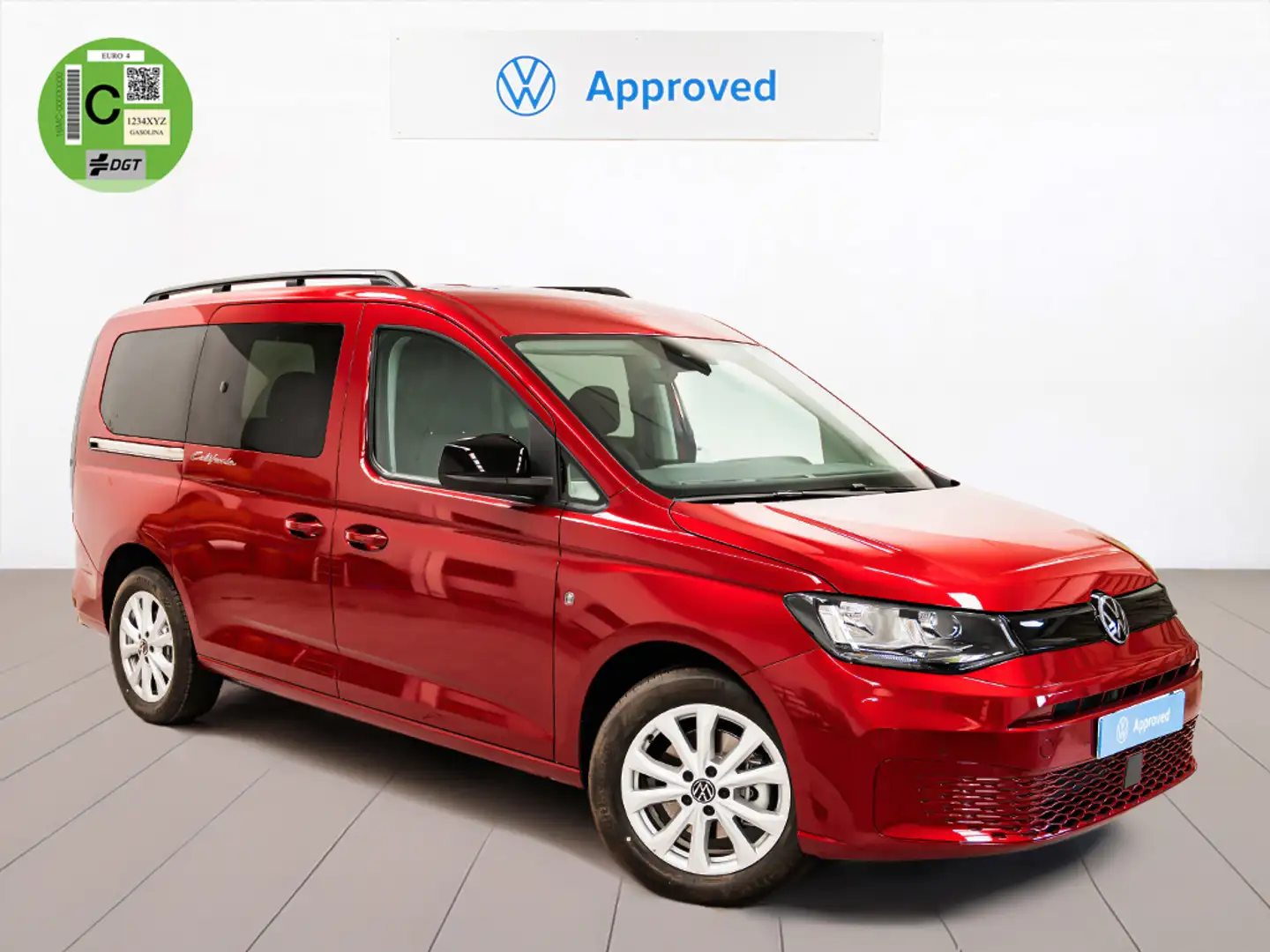 Volkswagen Caddy Maxi 2.0TDI California DSG 122 Rouge - 1