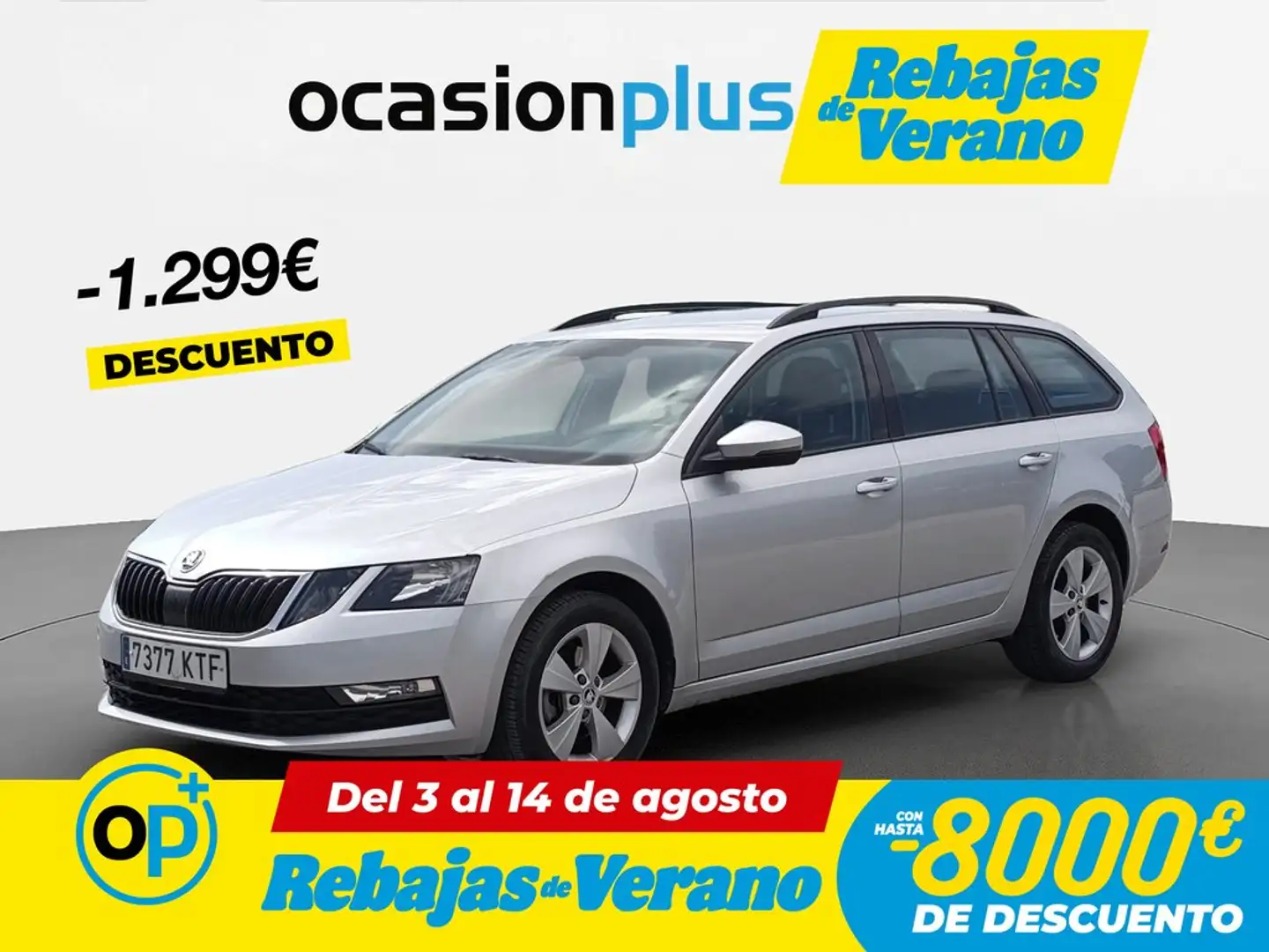 Skoda Octavia Combi 1.0 TSI Like DSG Gris - 1