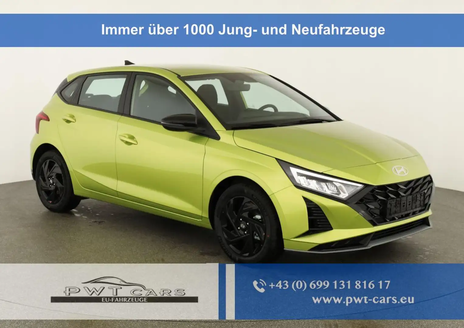 Hyundai i20 1.0 T-GDI Go!, Navi, Kamera, LED, AppConnect, W... Gelb - 1