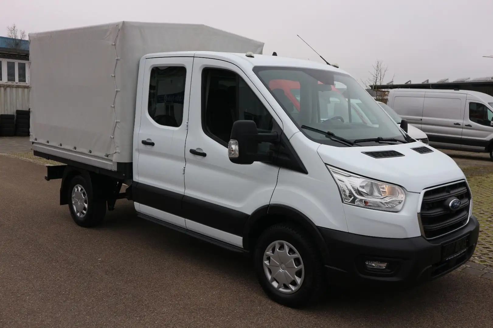 Ford Transit Pritsche 350 L2 Doppelkabine Allrad Blanco - 2