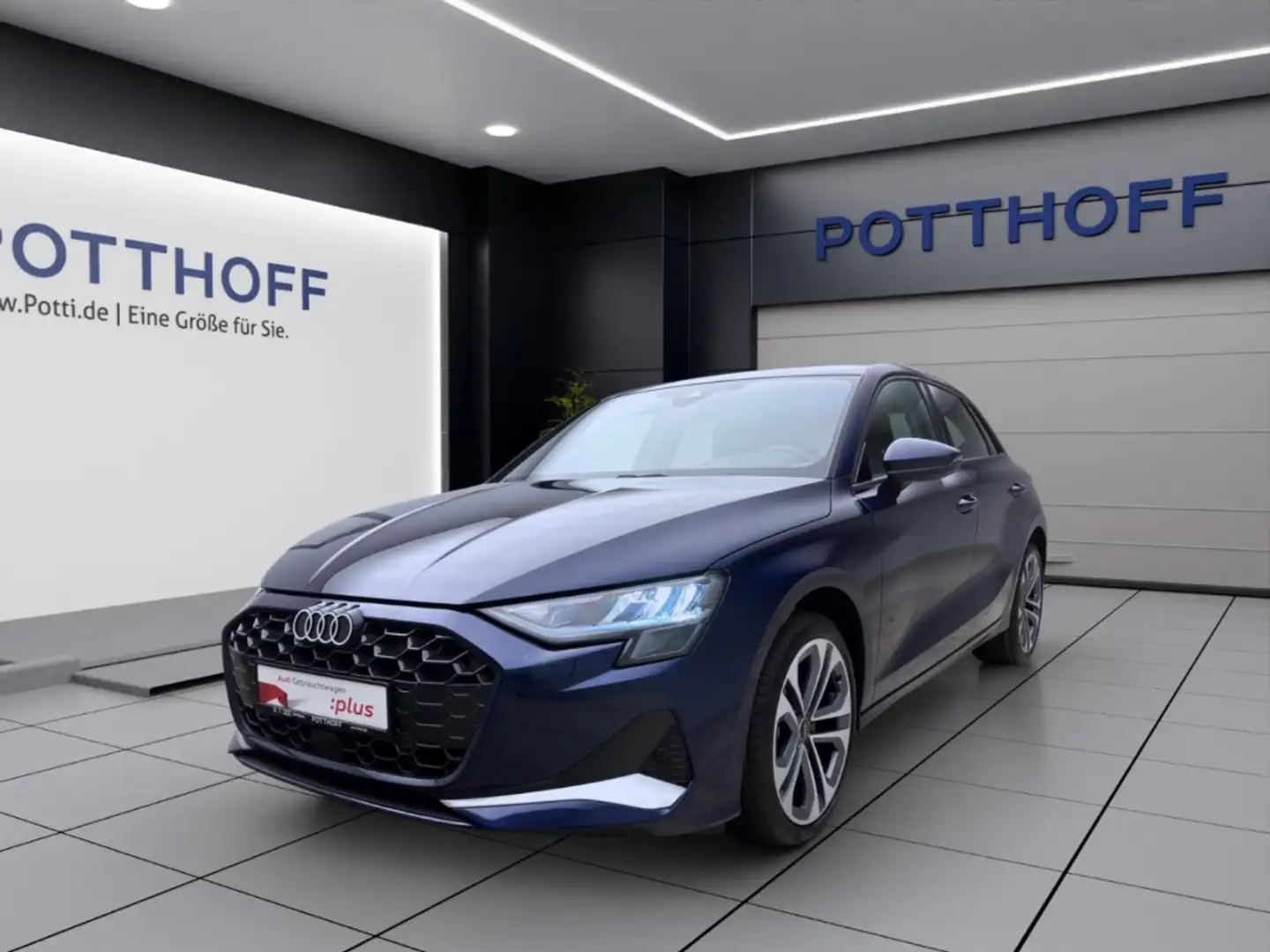 Audi A3 Sportback 35 TDI ADVANCED NAVI AHK KAMERA SITZHZG Blau - 1